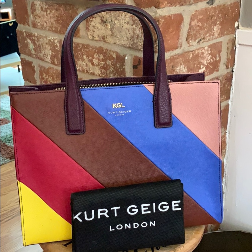Kurt Geiger London Multi Colored Tote Handbag